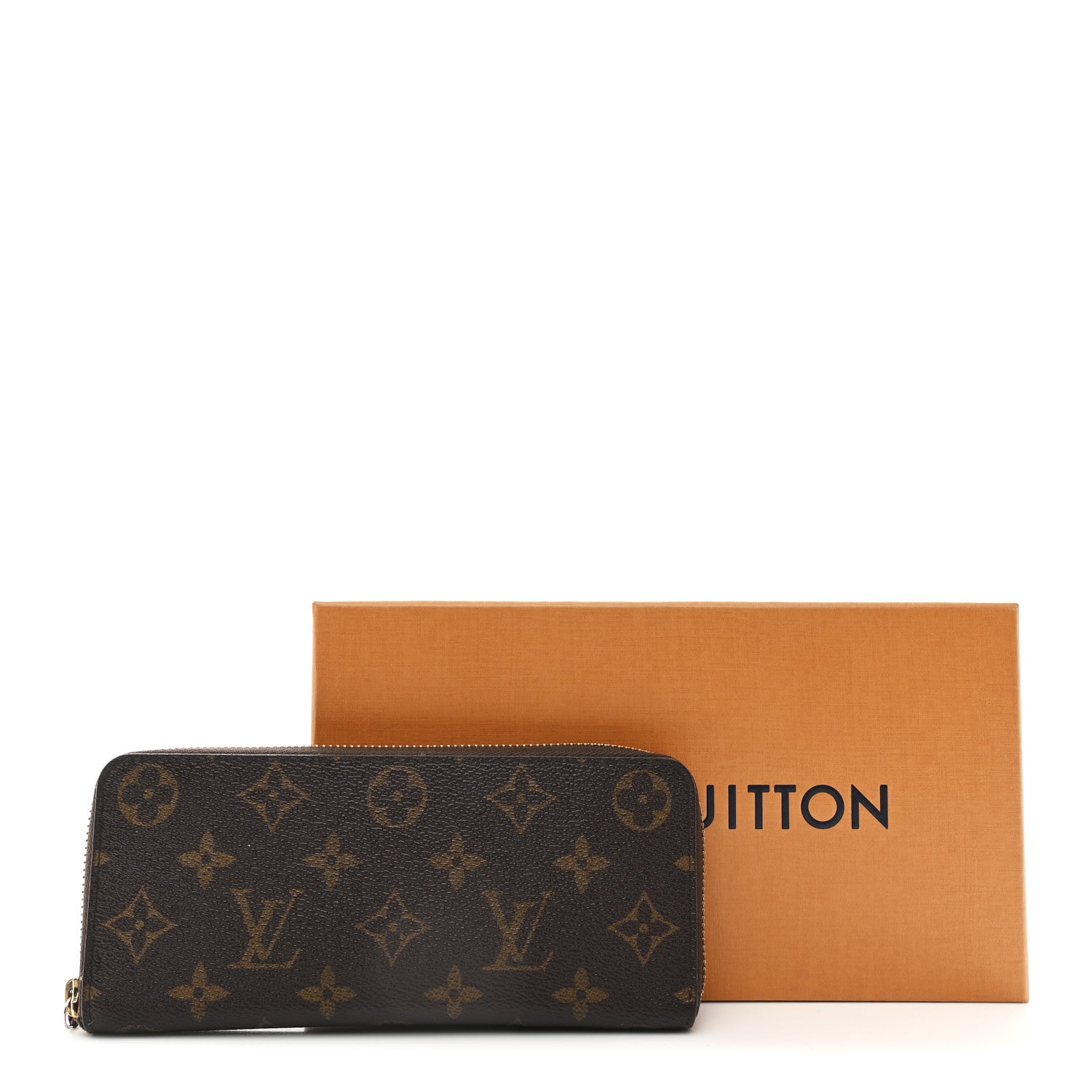 Monogram Clemence Wallet Fuchsia