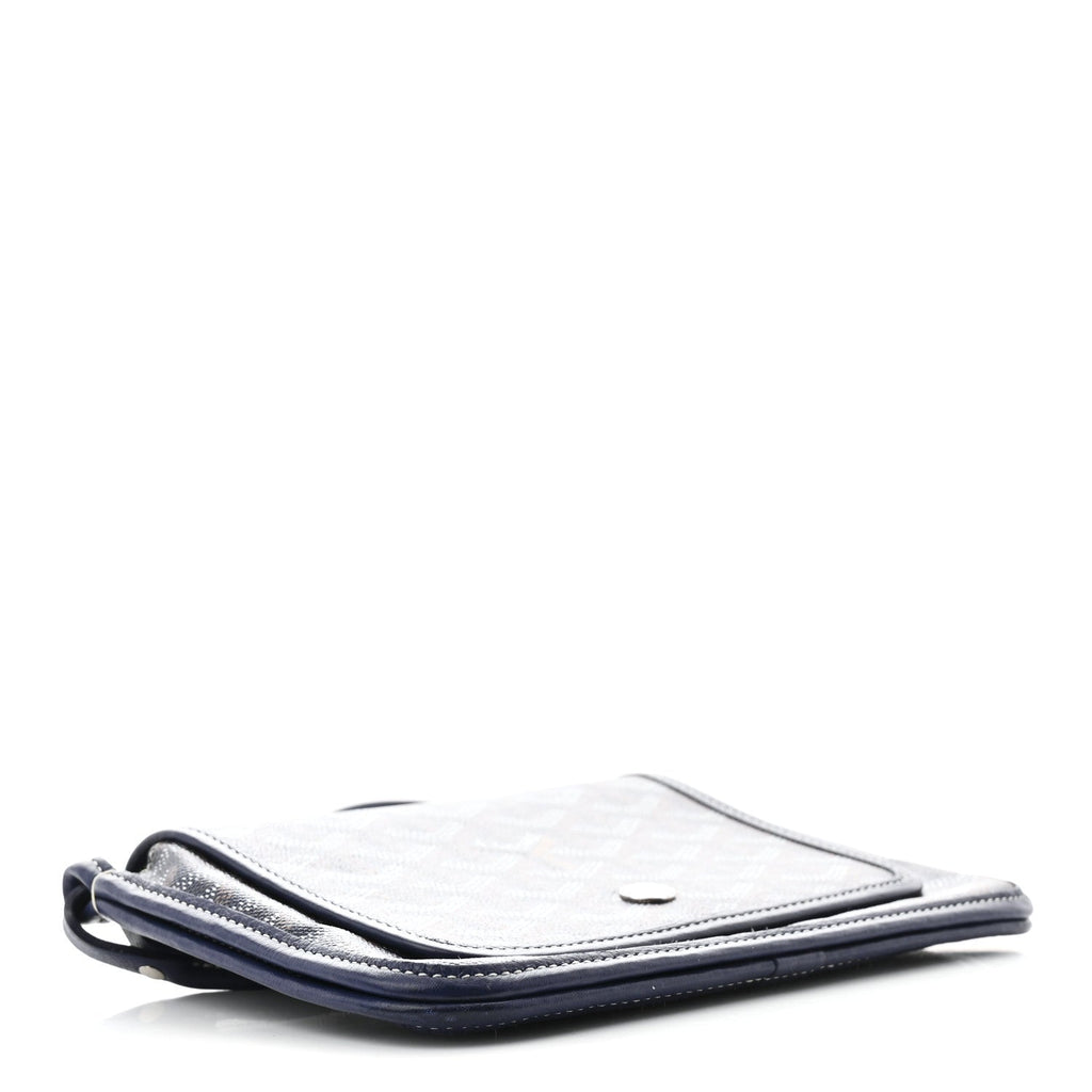 Goyardine Plumet Wallet Clutch Navy