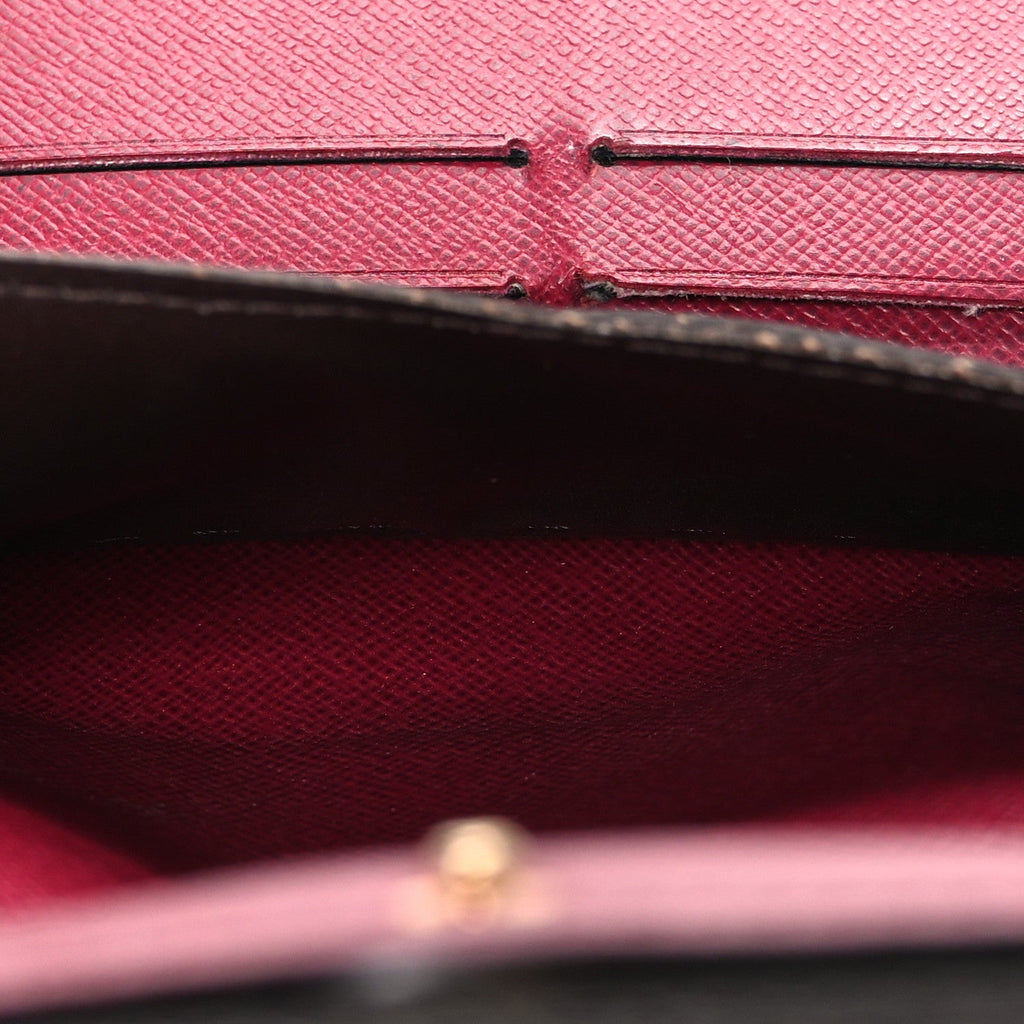 Monogram Sarah Wallet NM Fuchsia