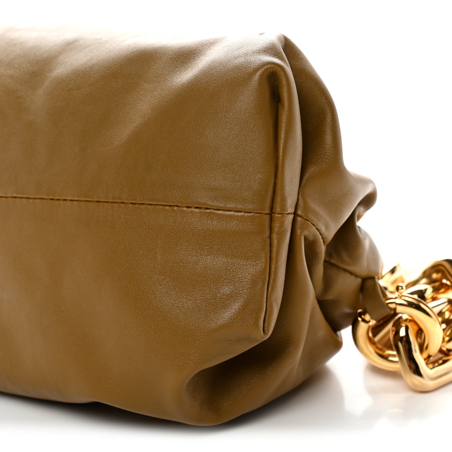 Calfskin The Pouch Chain Teak
