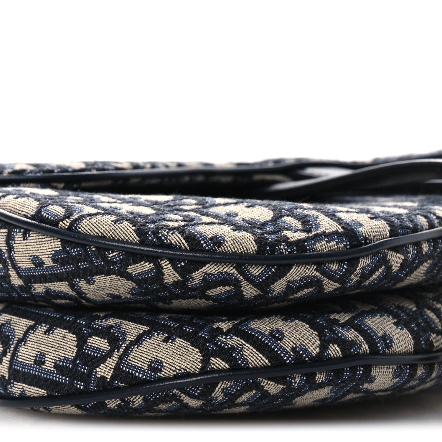 Oblique Saddle Bag Blue