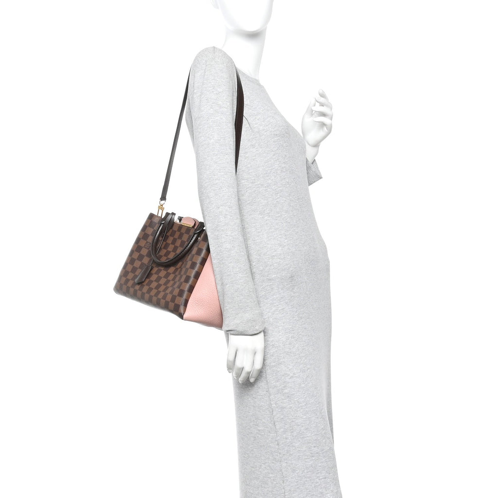Damier Ebene Cuir Taurillon Brittany Magnolia
