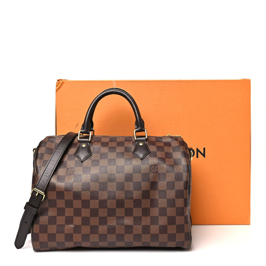 Damier Ebene Speedy Bandouliere 30