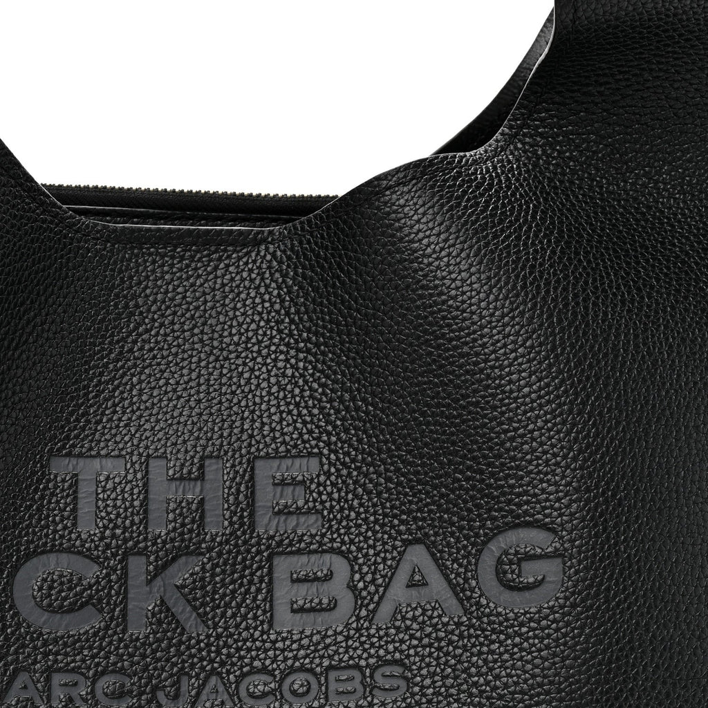 Grained Calfskin Medium The Sack Bag Black