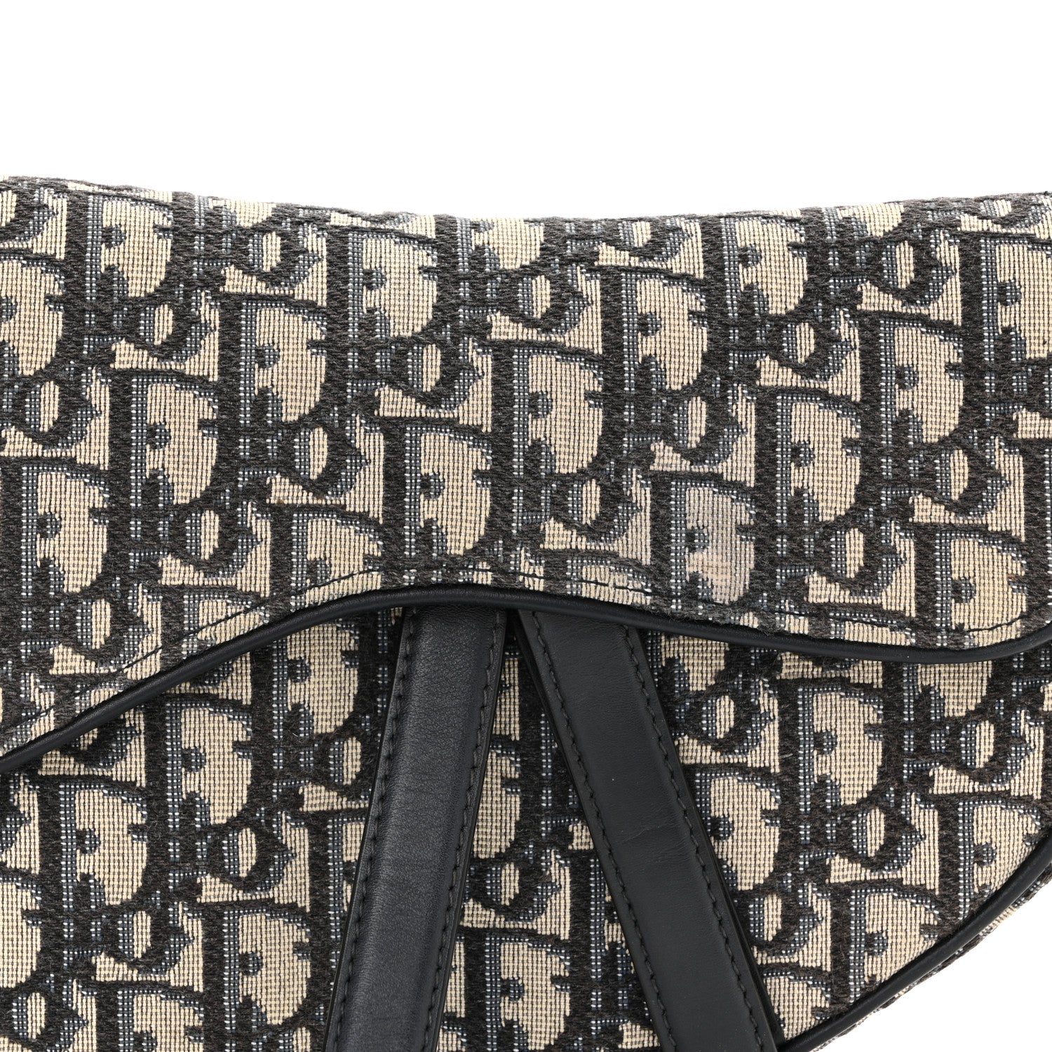 Oblique Saddle Bag Blue