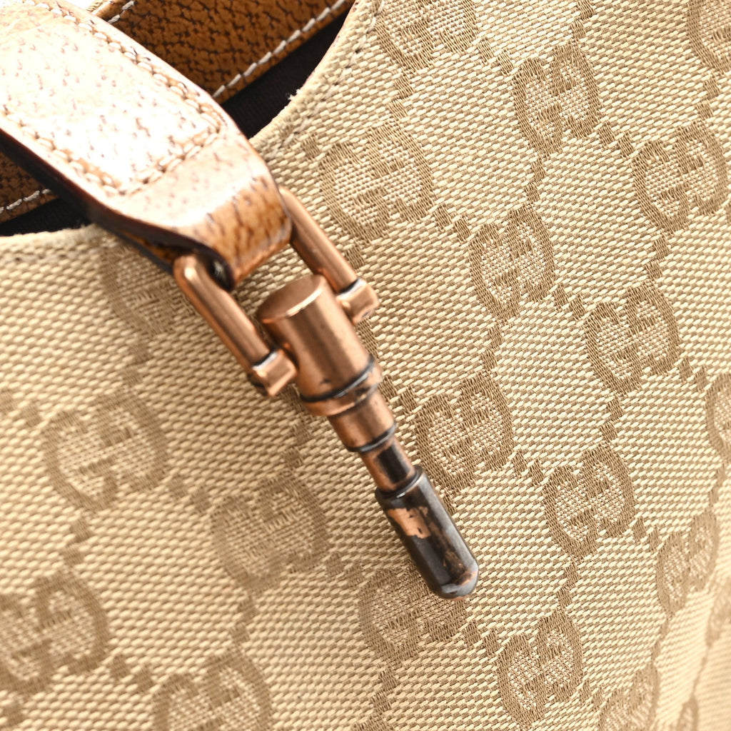 Monogram Calfskin Bardot Shoulder Bag