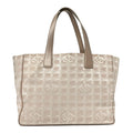 Nylon Medium Travel Tote Beige