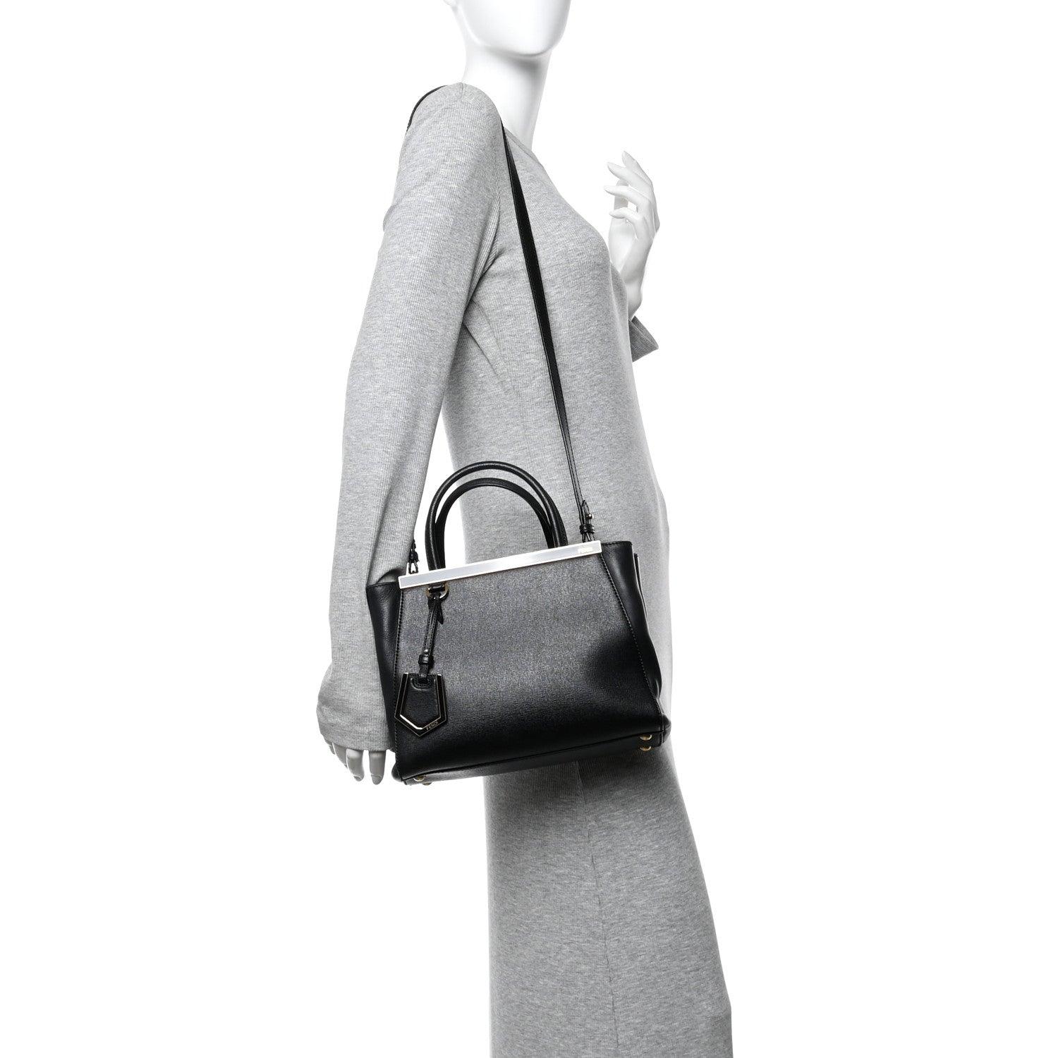 Vitello Elite Petite 2Jours Tote Black