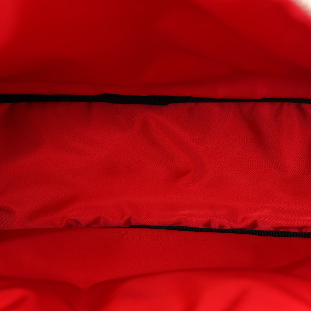 Tessuto Nylon Pocket Cargo Top Handle Bag Black Fuoco