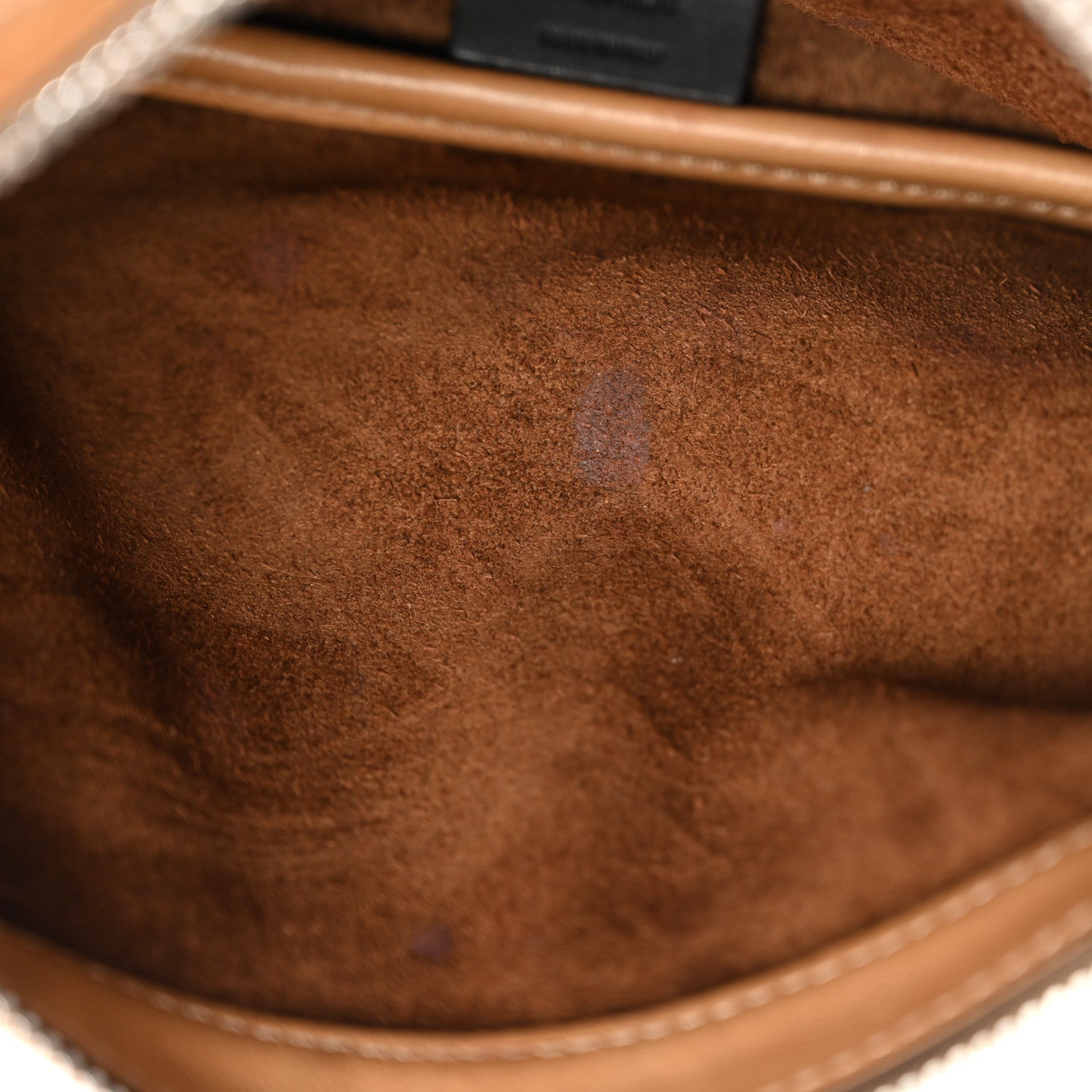 Vitello Mini Simply Fendi Shoulder Bag Miele Scuro