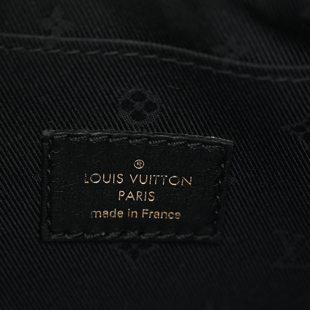 Calfskin Bubblegram Over The Moon Black
