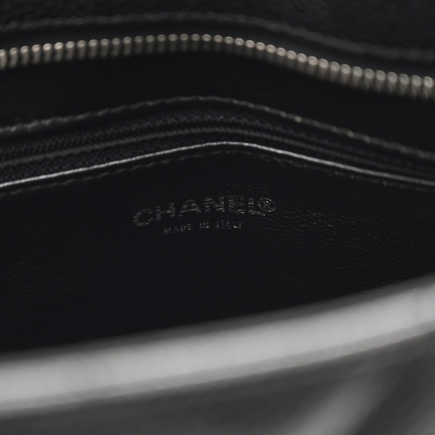 Caviar Quilted Medallion Tote Black