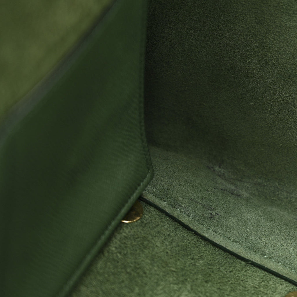 Grained Calfskin Mini Belt Bag Mint