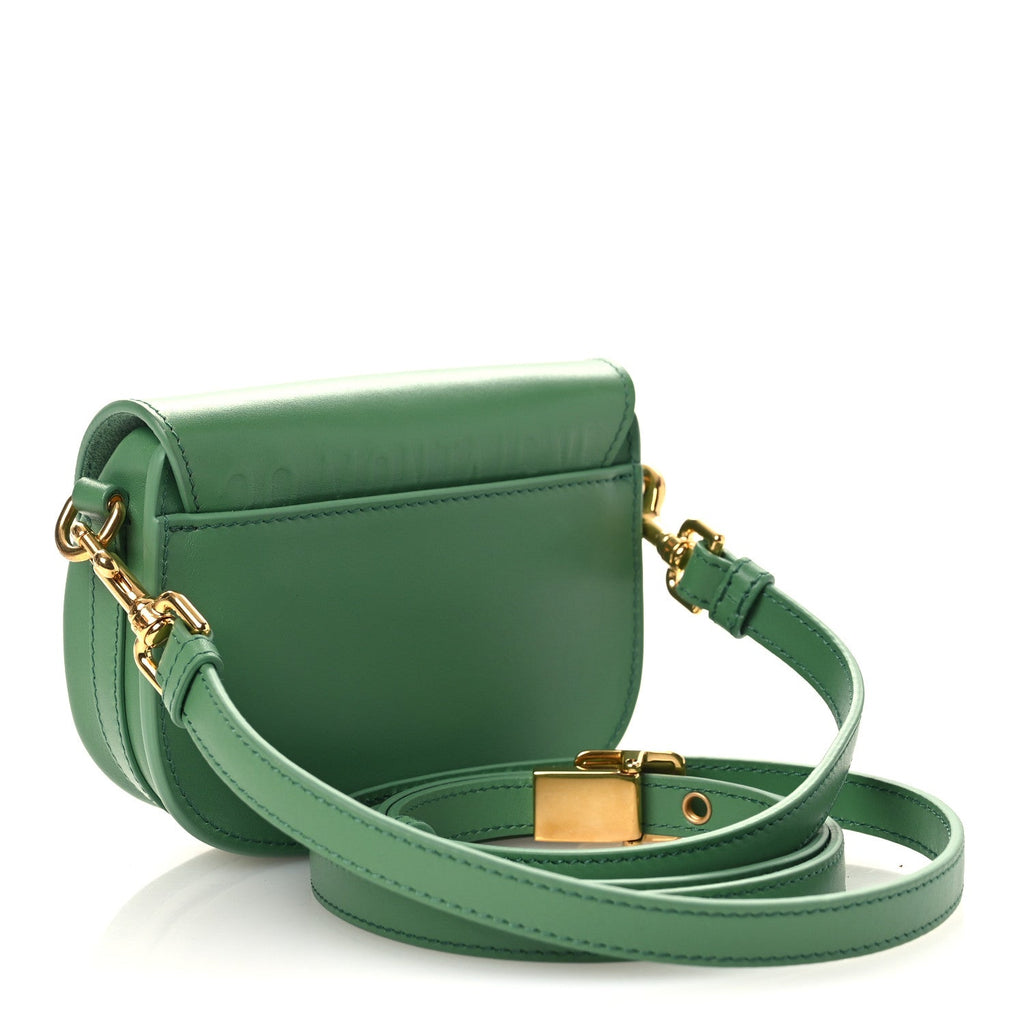 Box Calfskin Micro Bobby Bag Sage Green
