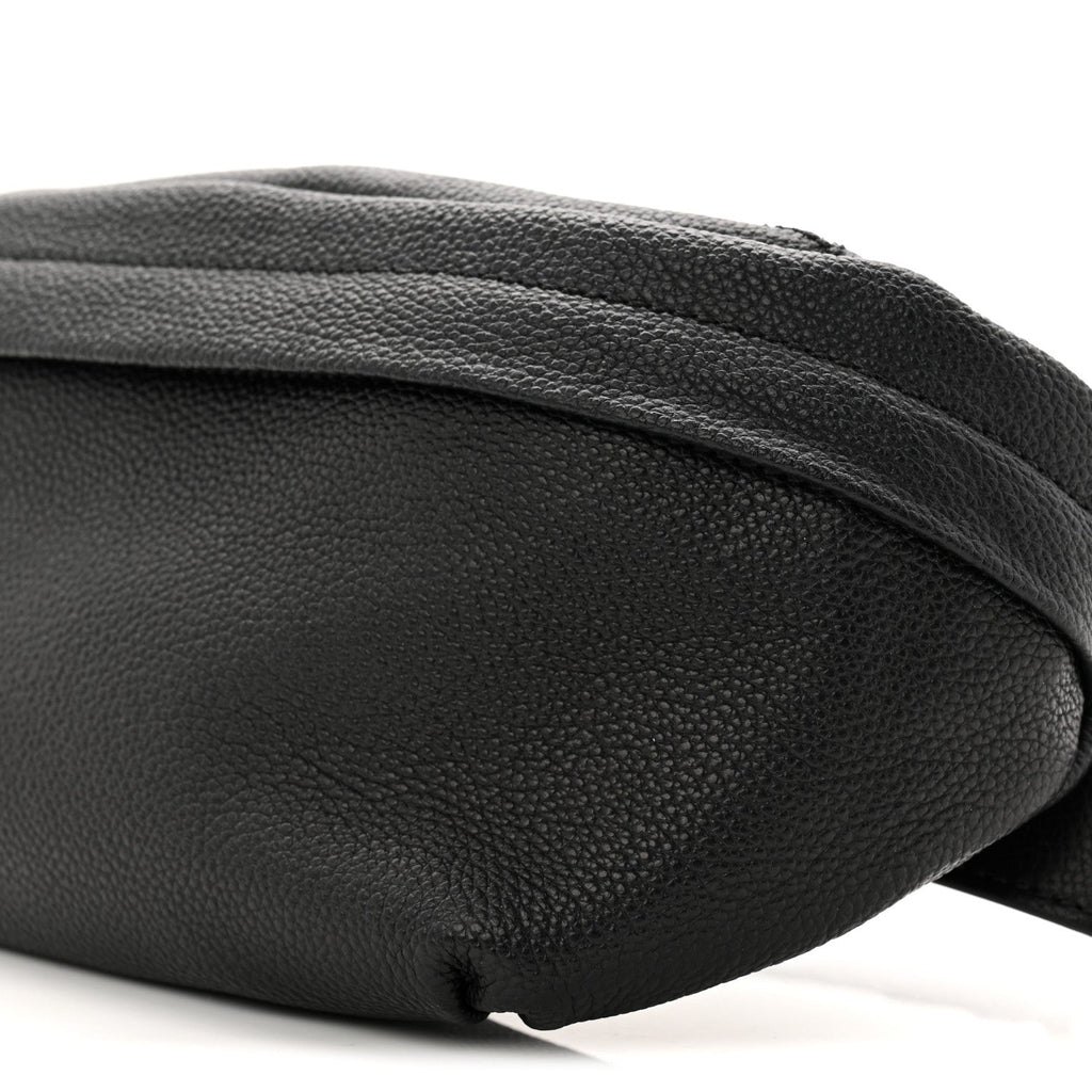 Grained Calfskin Embossed GG Monogram Belt Bag 80 32