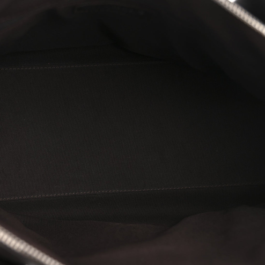 Calfskin Chevron CC All Day Long Boston Brown