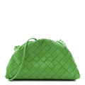 Nappa Intrecciato The Mini Pouch Clutch Parakeet