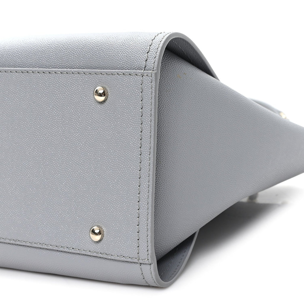 Caviar Studded Small Deauville Tote Grey