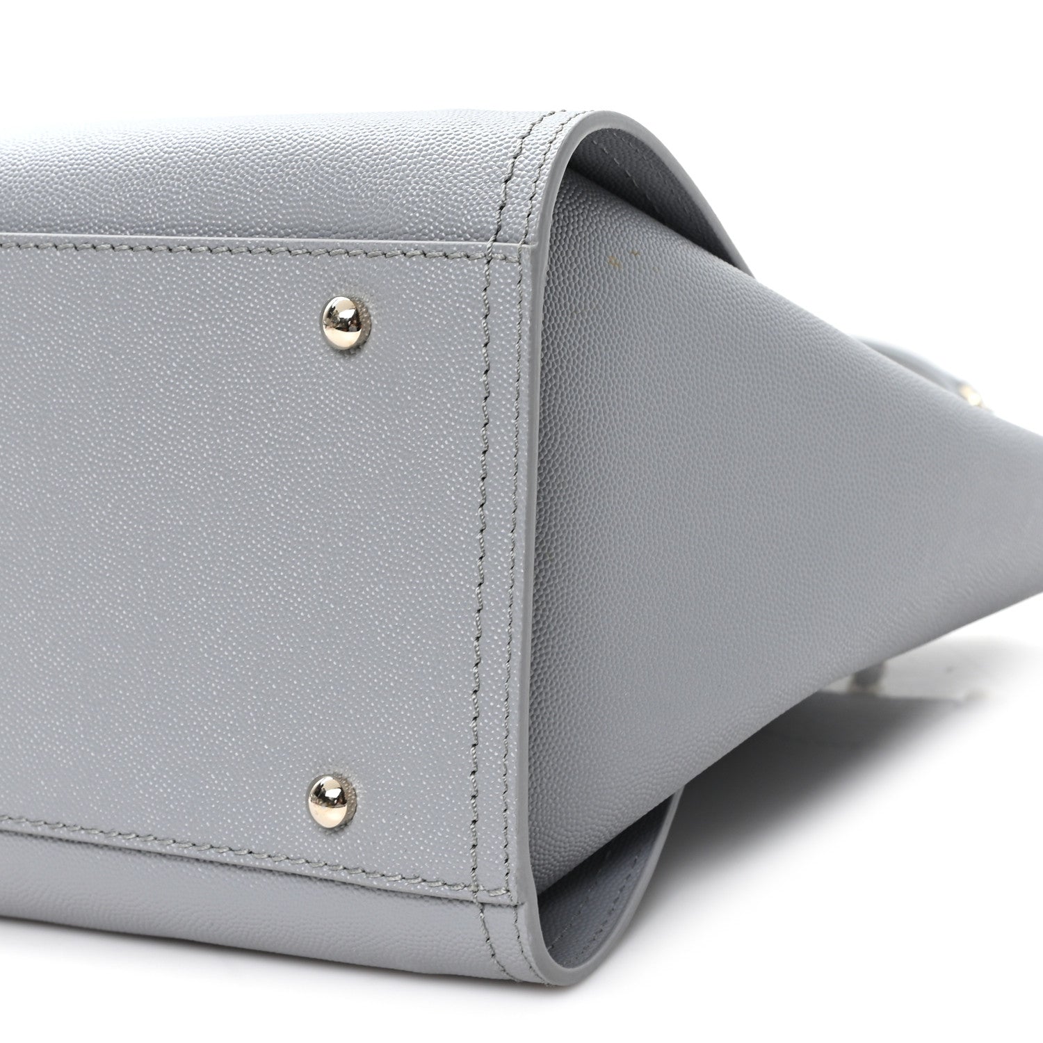 Caviar Studded Small Deauville Tote Grey
