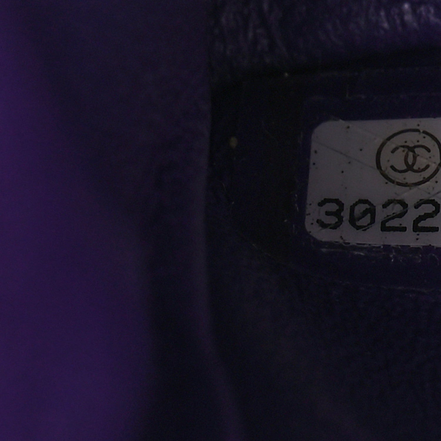 Aged Calfskin Quilted 2.55 Reissue Mini Flap Purple
