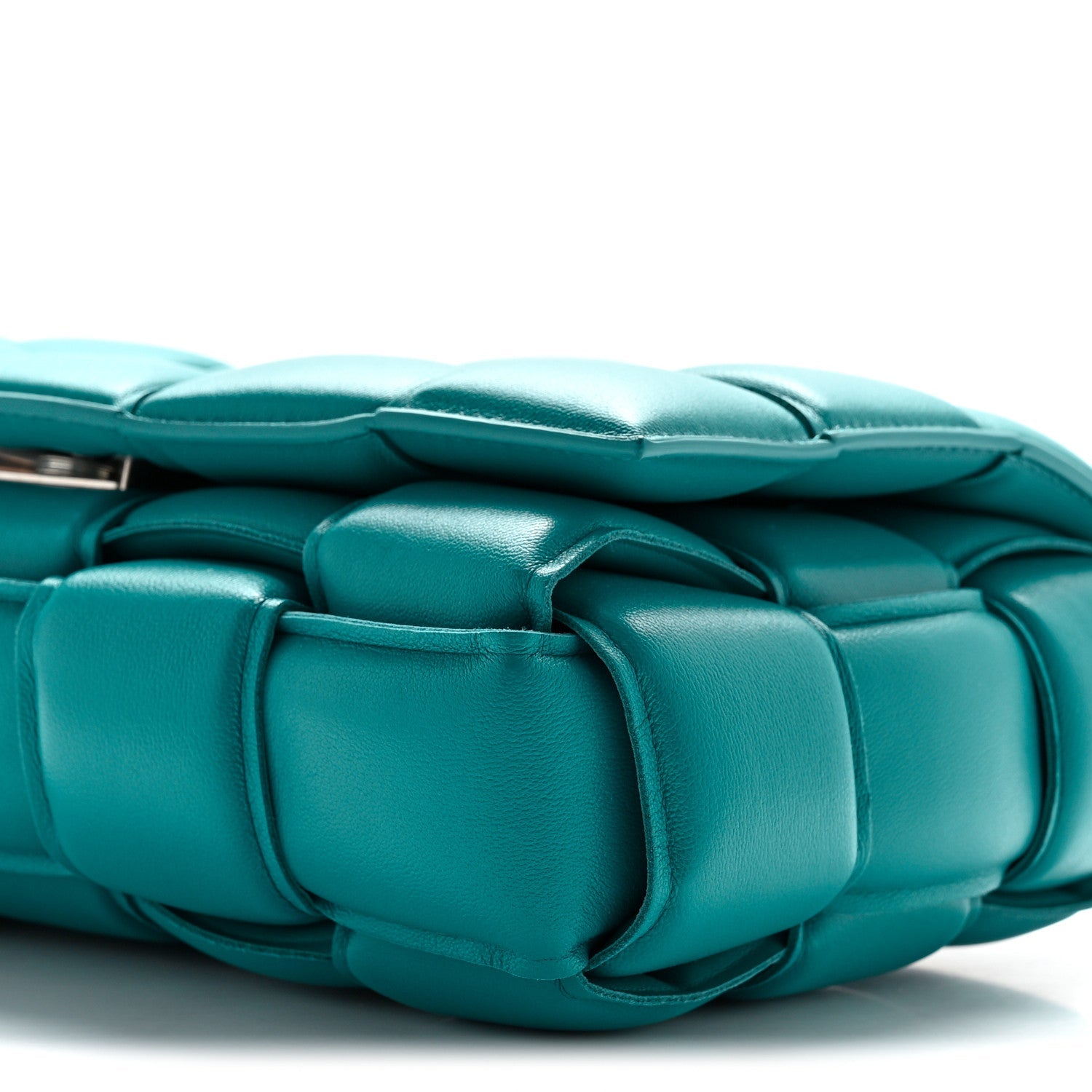 Nappa Maxi Intreccio Padded Cassette Crossbody Bag Blaster