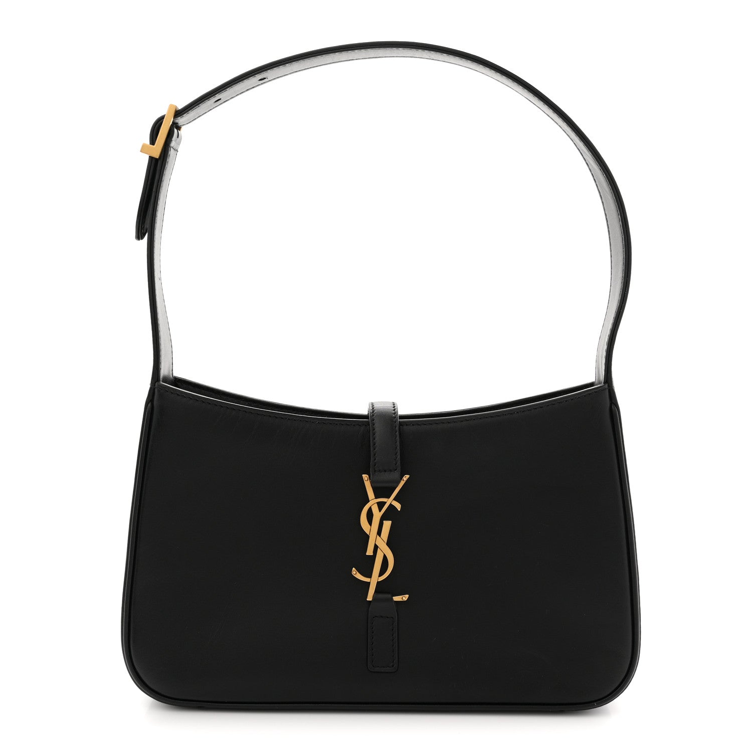 Smooth Calfskin Le 5 A 7 Hobo Black