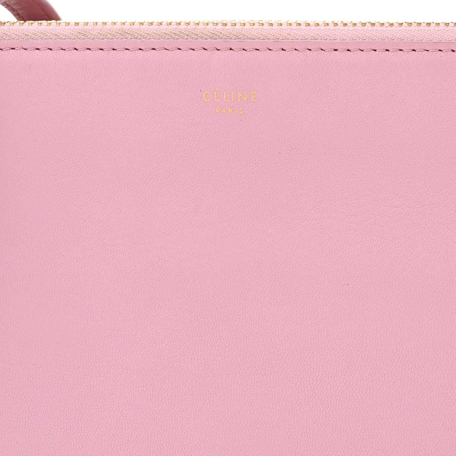 Lambskin Small Trio Crossbody Bag Pink