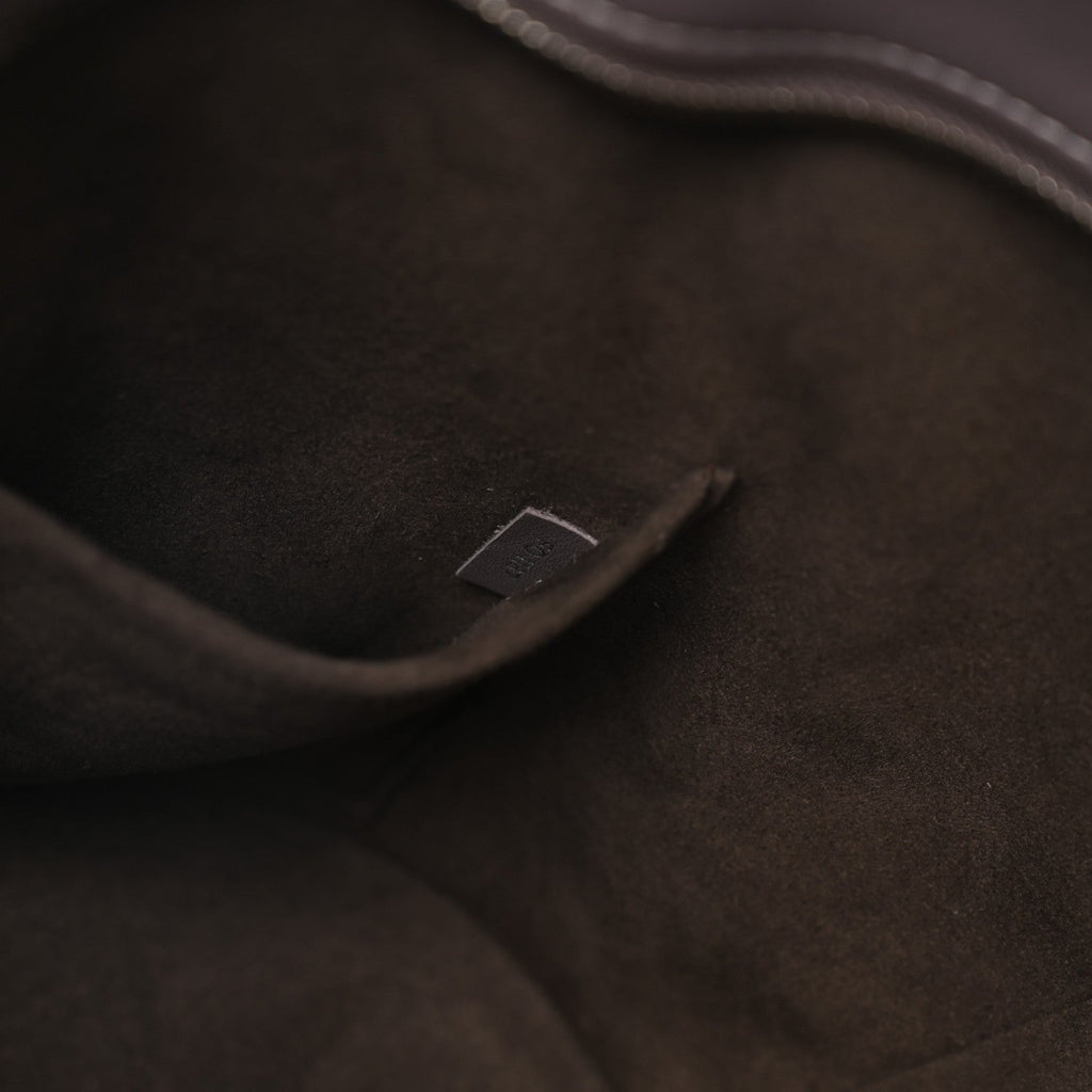 Veau Satin Holdall PM Gris