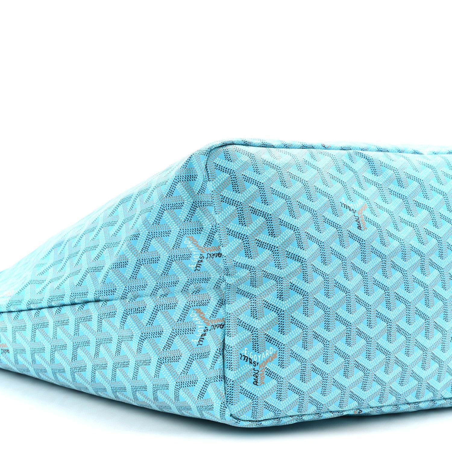 Goyardine Saint Louis GM Balise Beach Towel Set Turquoise