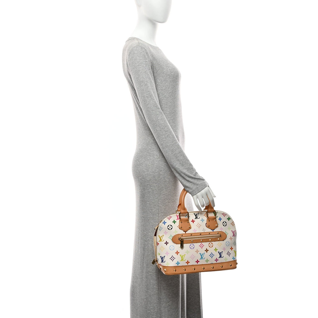 Monogram Multicolor Alma White