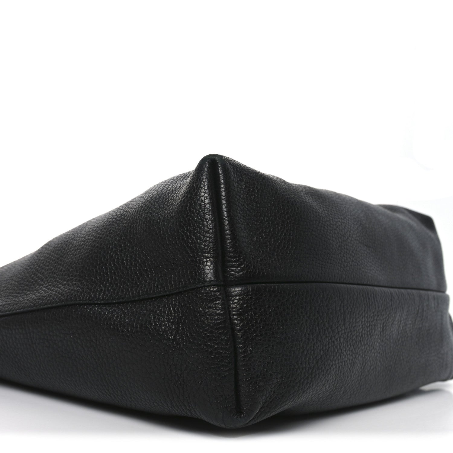 Calfskin Medium Tote  Black