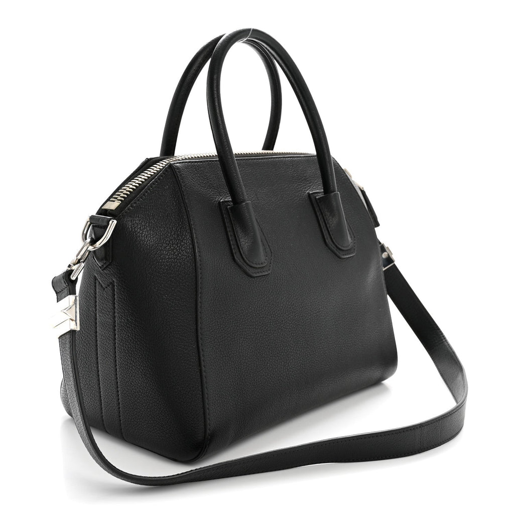 Sugar Goatskin Small Antigona Black