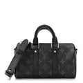Reverse Monogram Eclipse Keepall XS Black