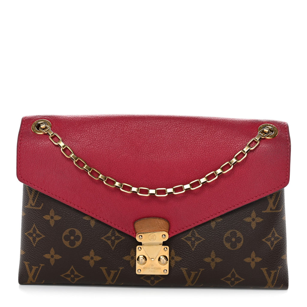 Monogram Pallas Chain Poppy