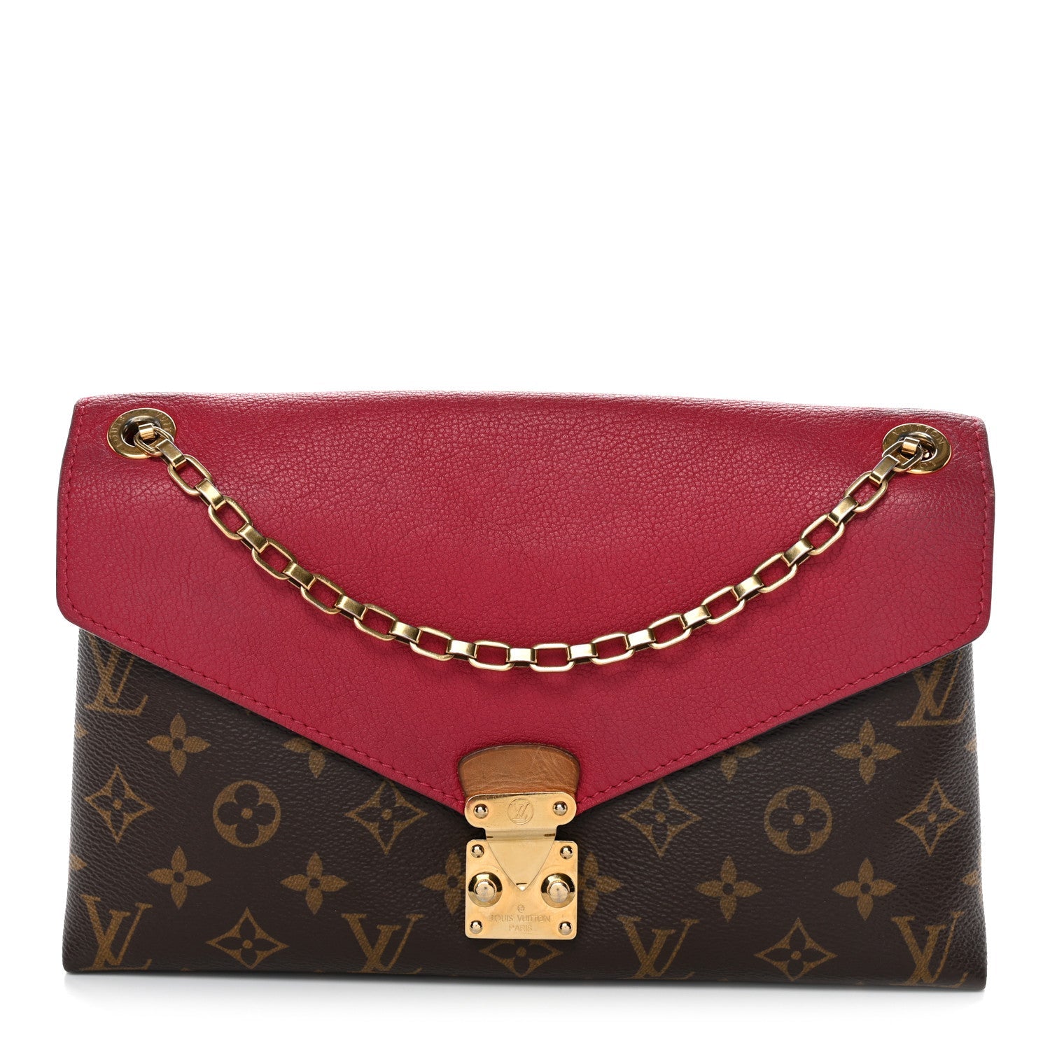 Monogram Pallas Chain Poppy