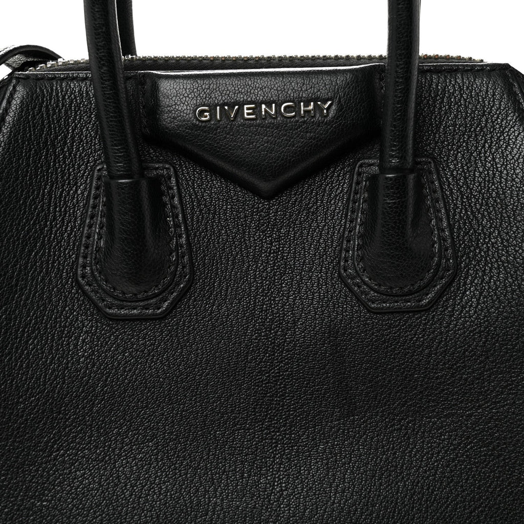 Sugar Goatskin Mini Antigona Black