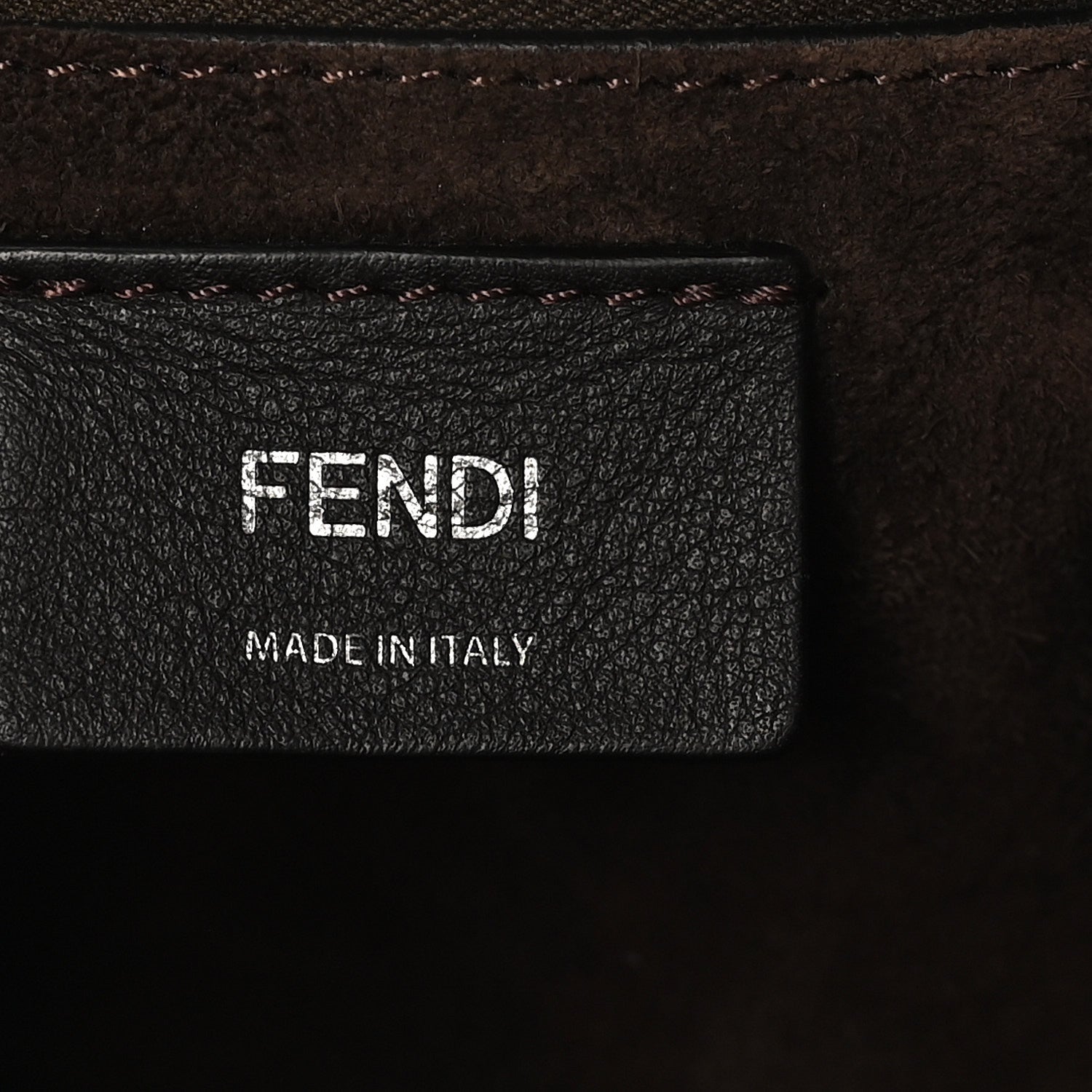 Vitello Medium Simply Fendi Shoulder Bag Black