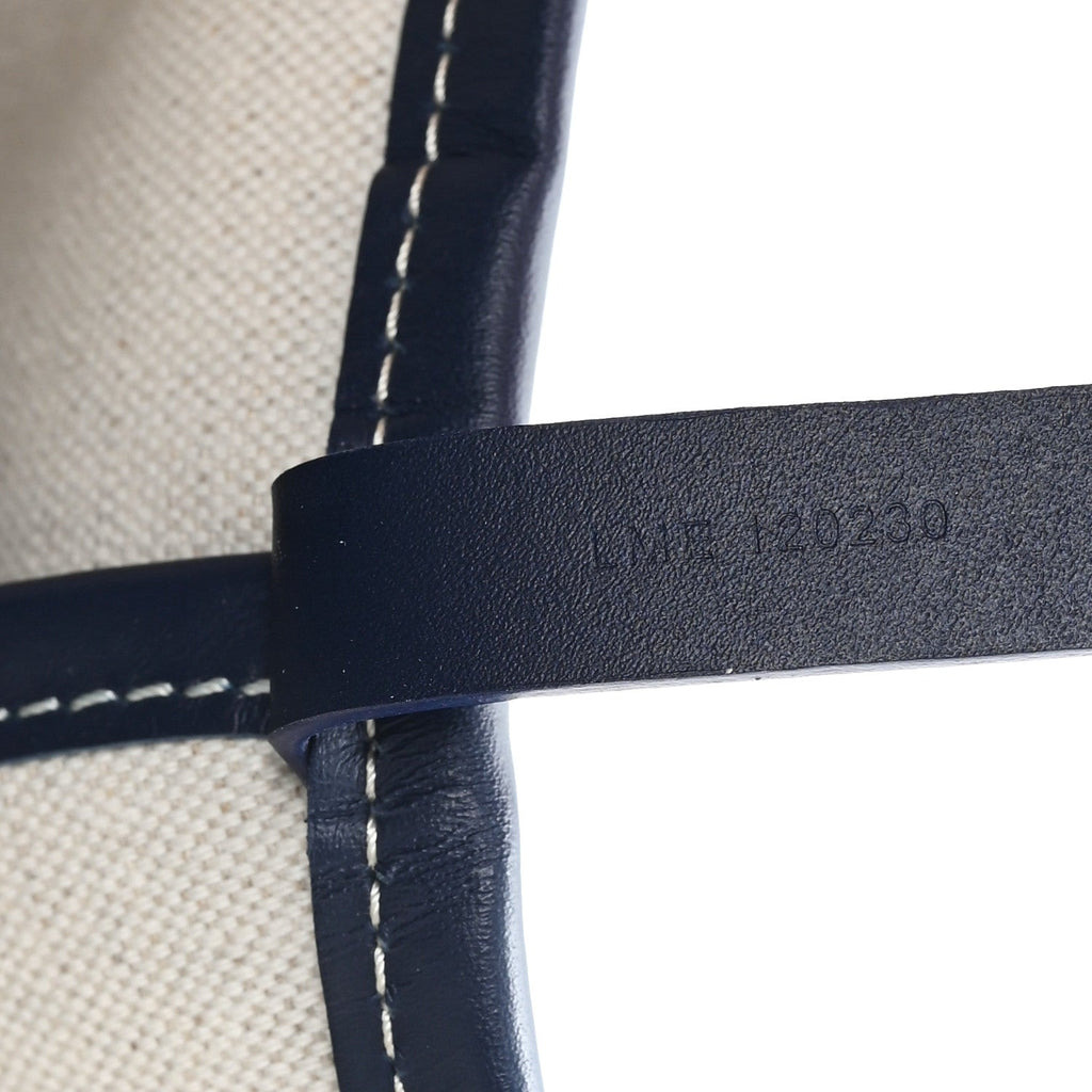 Goyardine Bellechasse Biaude MM Tote  Navy Blue
