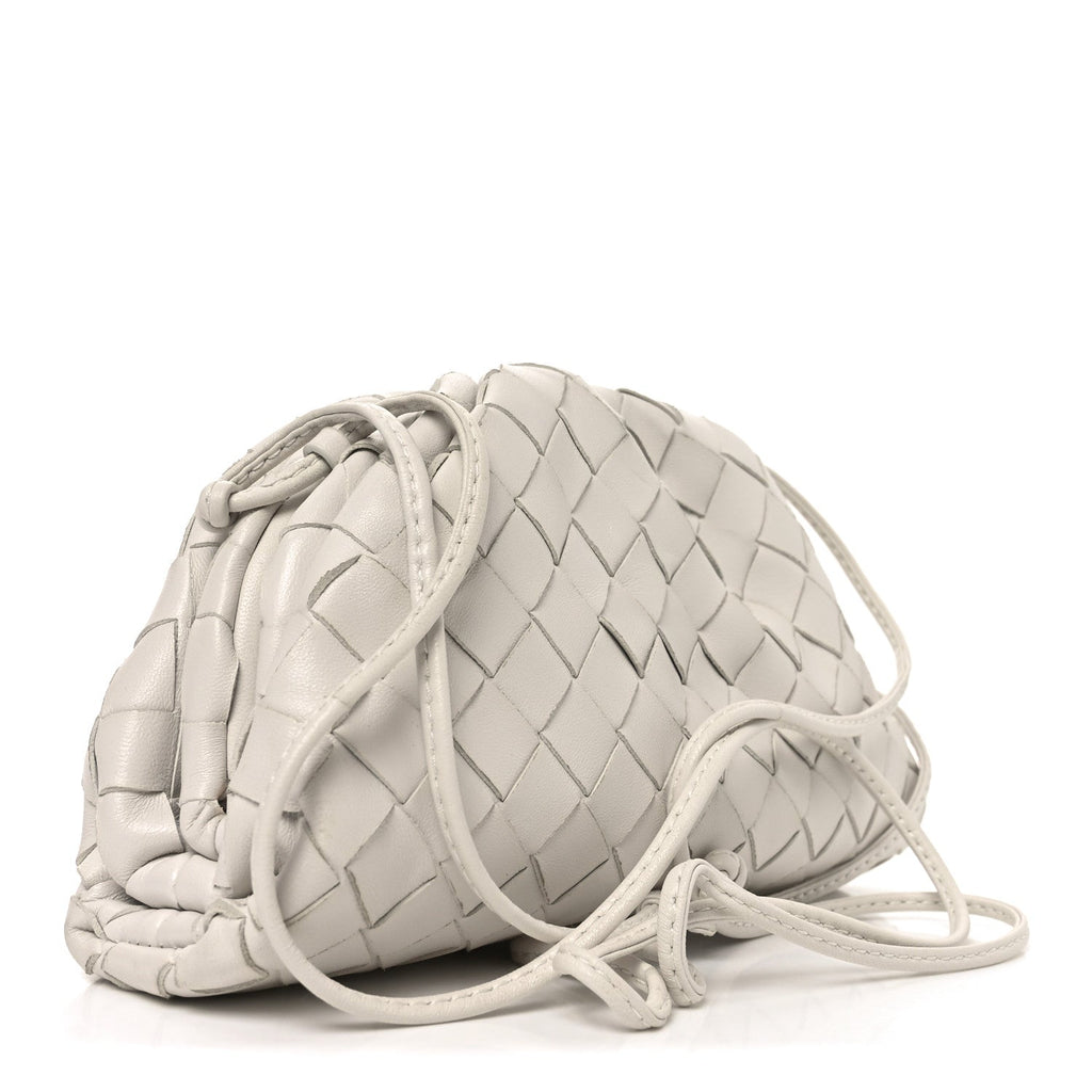 Nappa Intrecciato The Mini Pouch Chalk