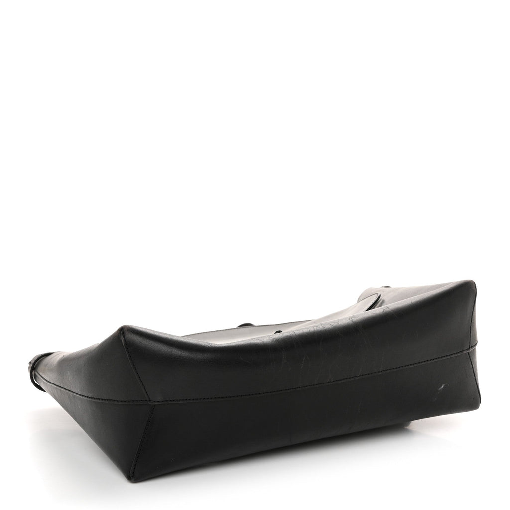 Calfskin Lady Bag Black Flamma