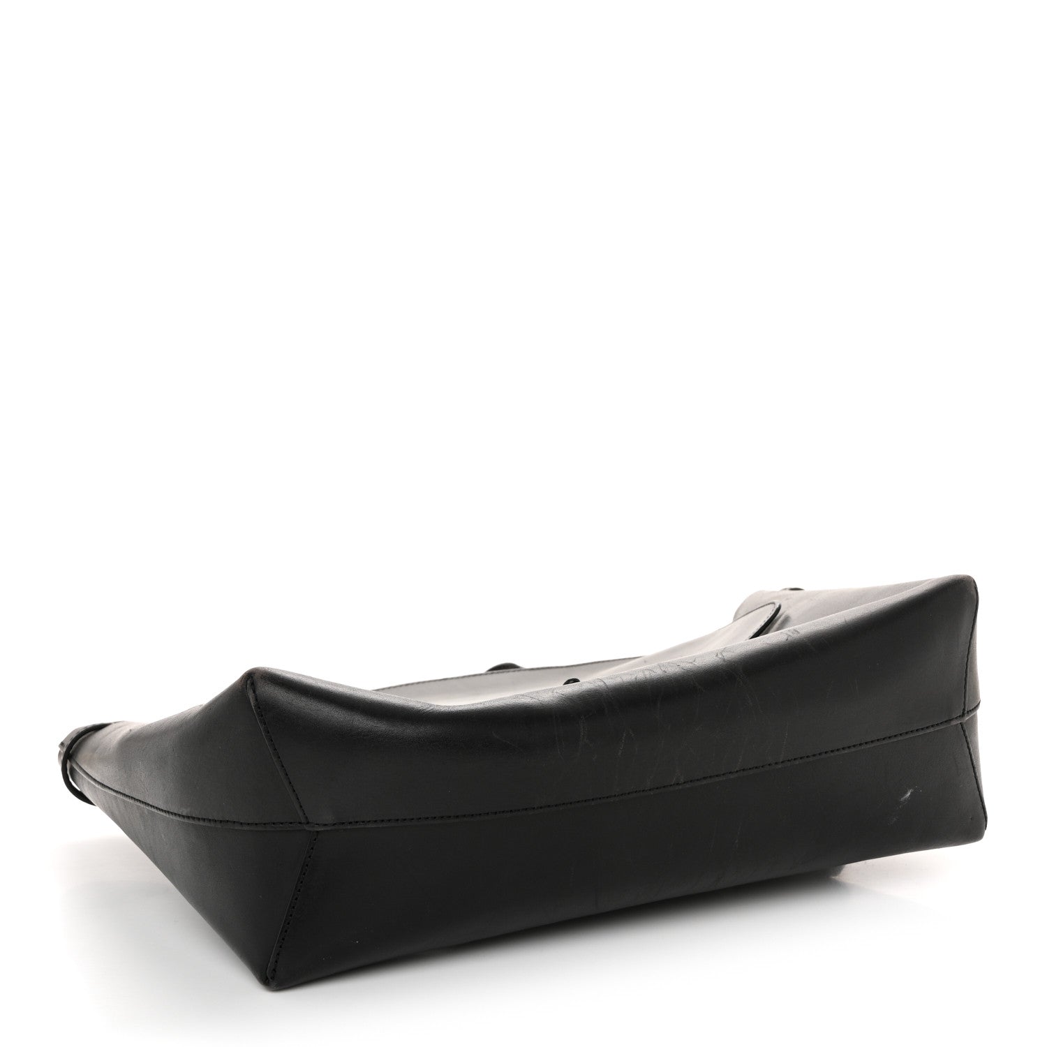 Calfskin Lady Bag Black Flamma