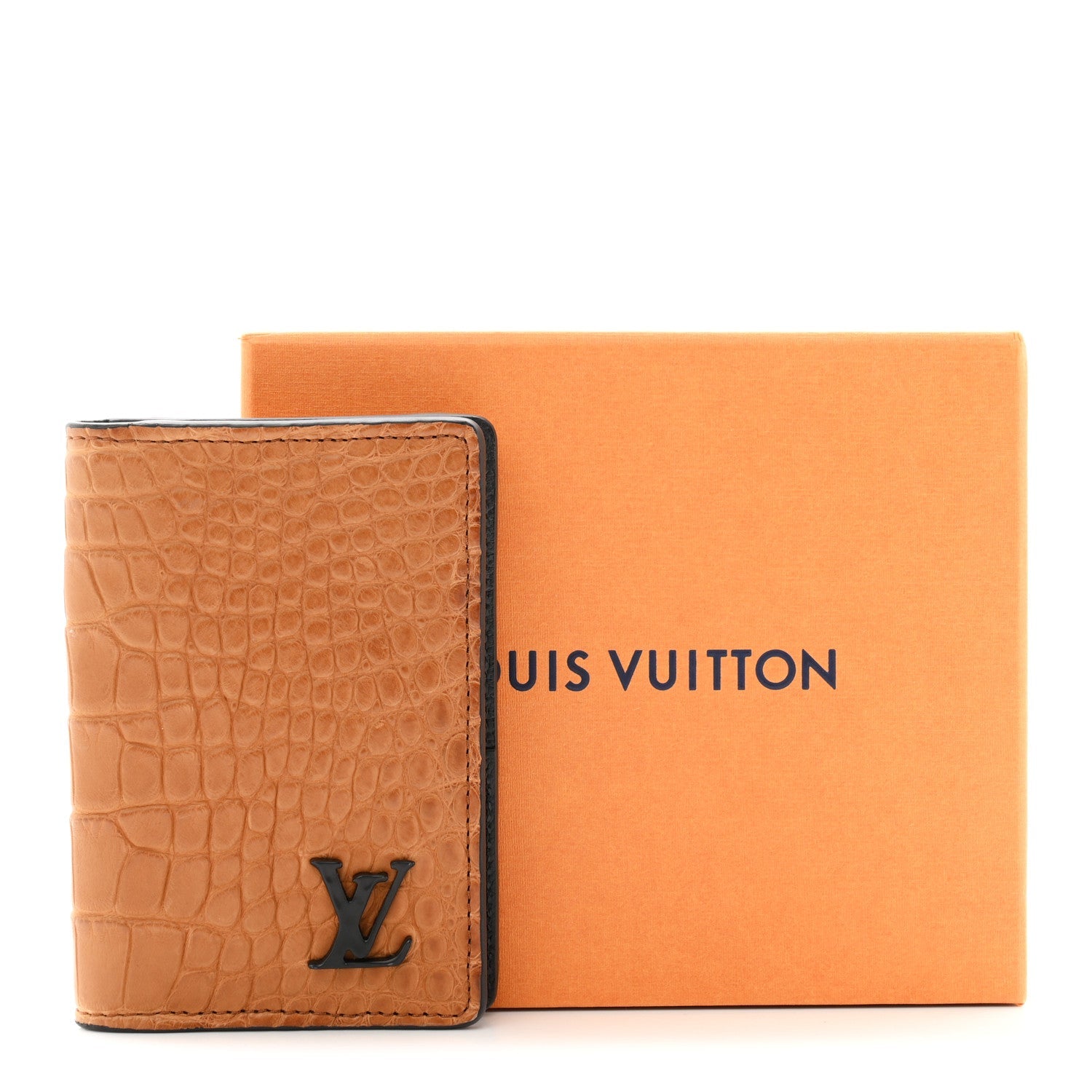 Alligator Pocket Organizer Tan
