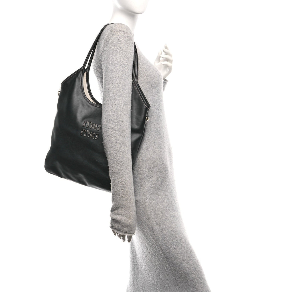 Nappa Ivy Bag Black