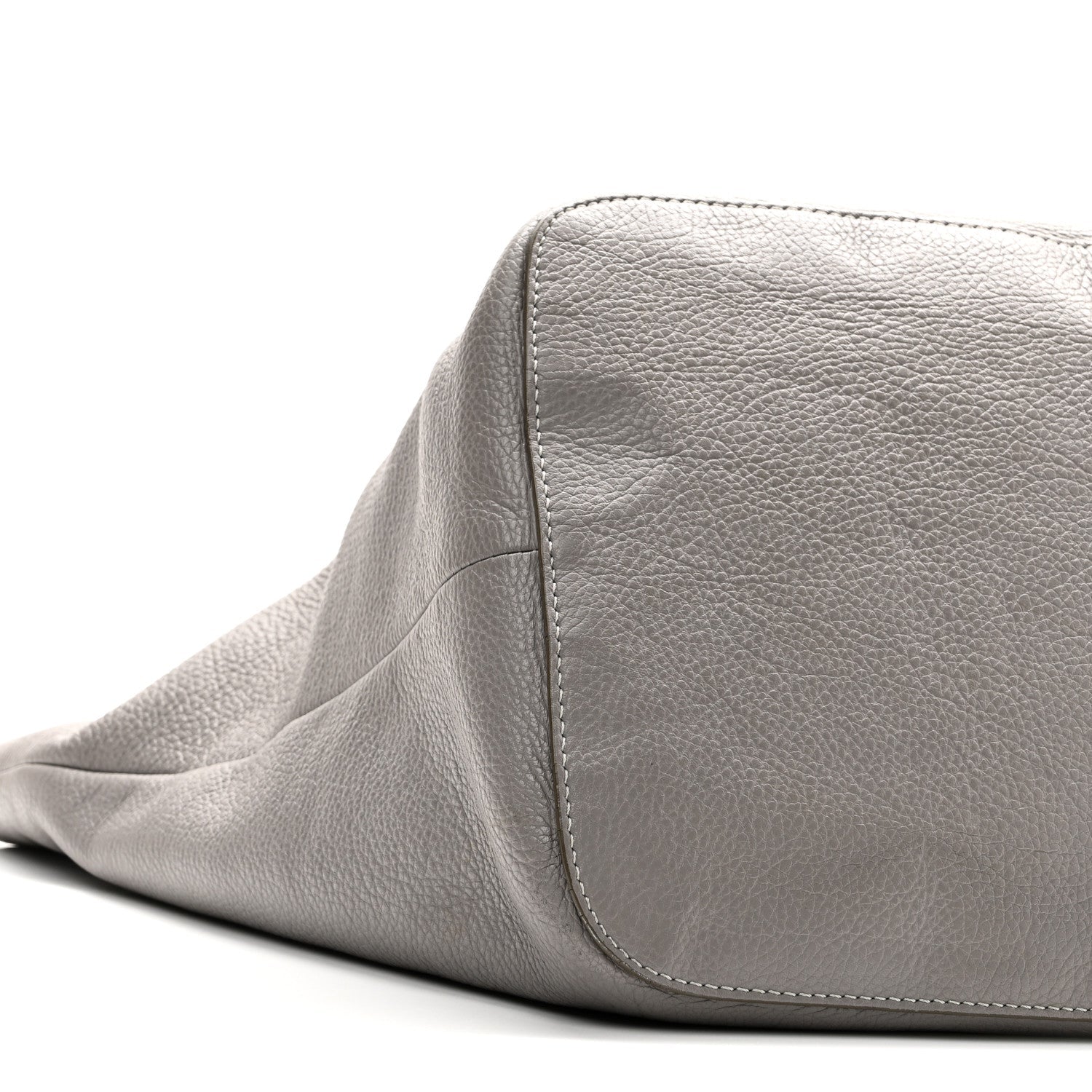 Calfskin Large New Marcie Tote Cashmere Grey