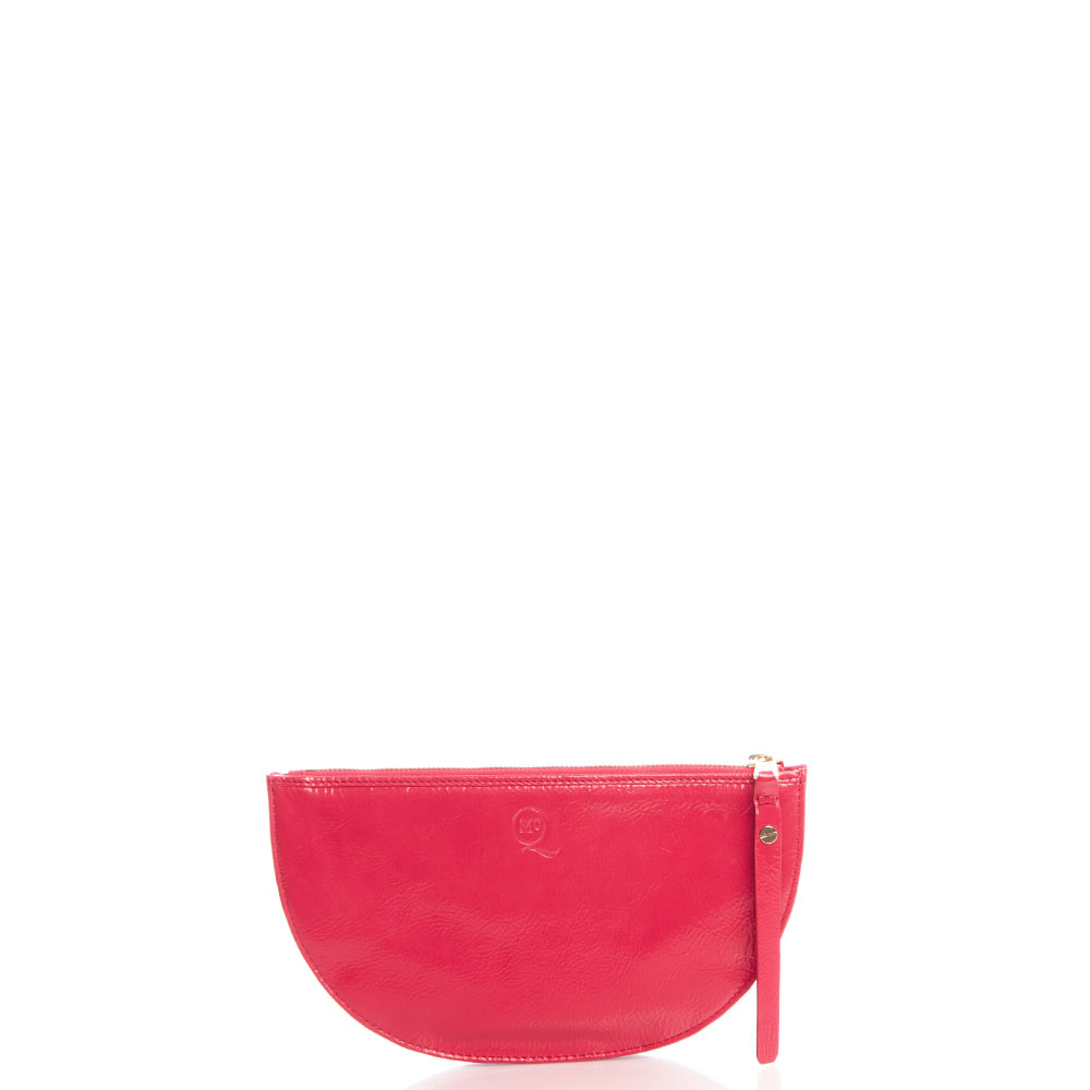 Alexander McQueen Clutch Wristlet in Print, Patent Leather