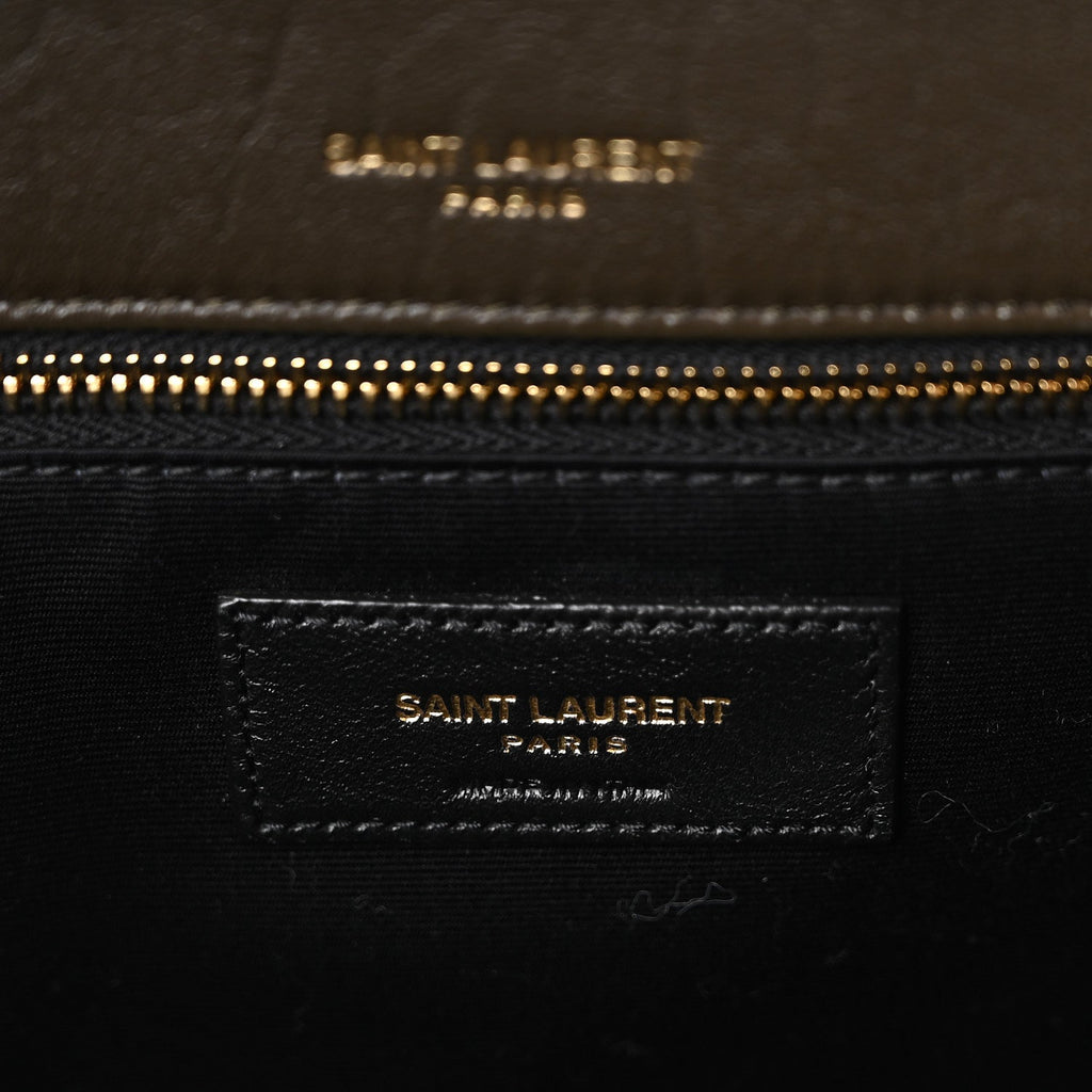 Grained Lambskin Monogram Large Niki Chain Satchel Light Musk