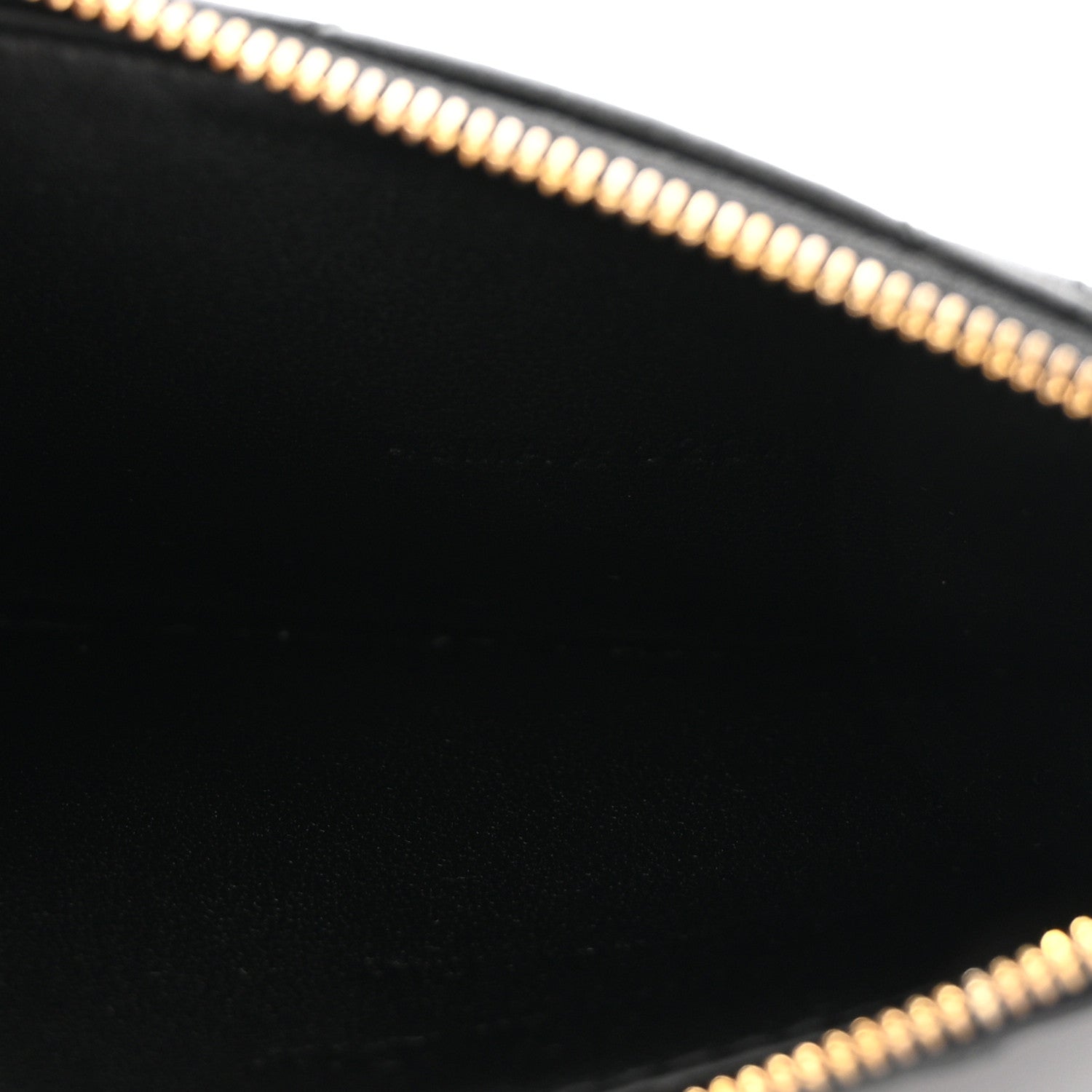 Supple Calfskin Cannage Lady Dior Cosmos Zipped  Holder Black
