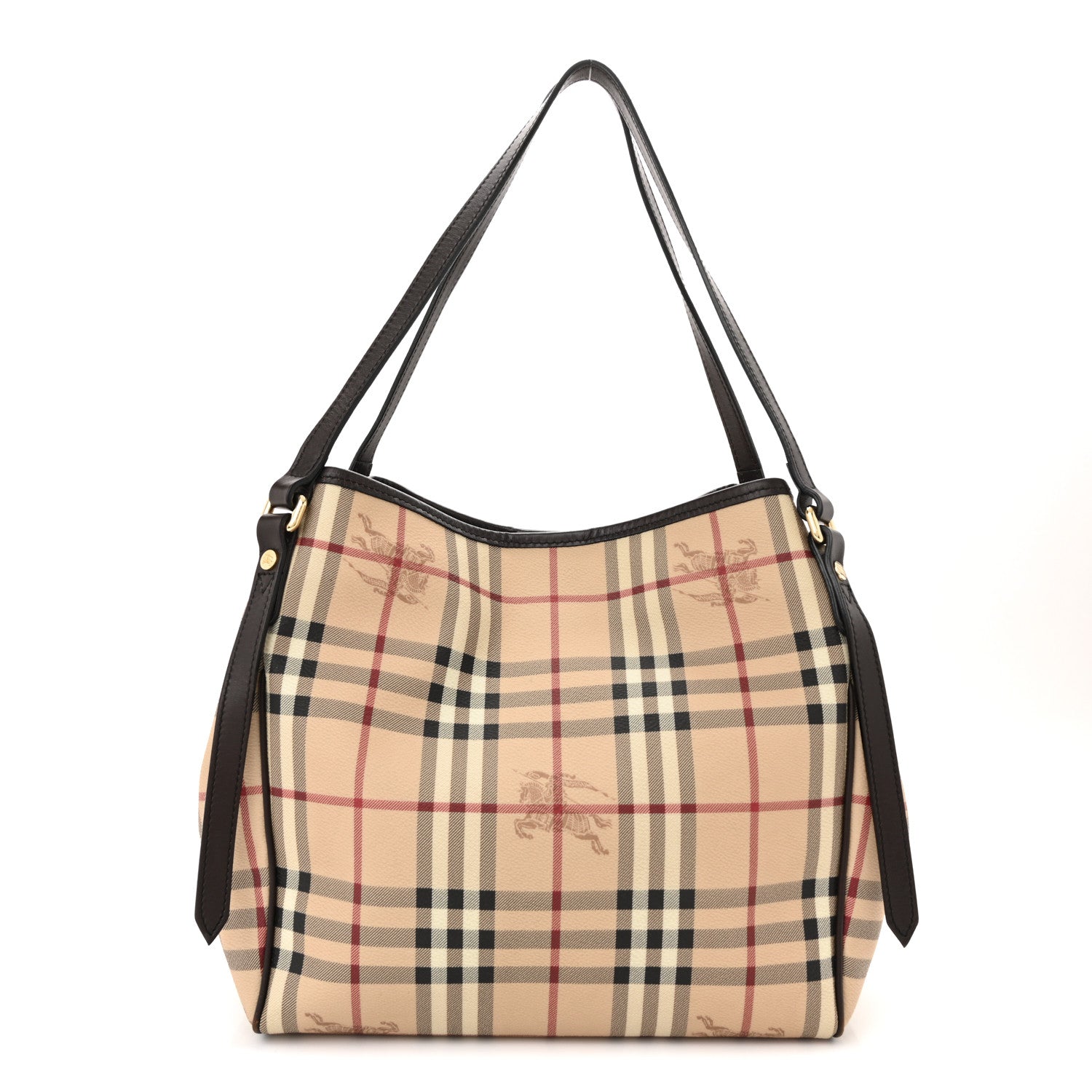 Haymarket Check Small Canterbury Tote Chocolate