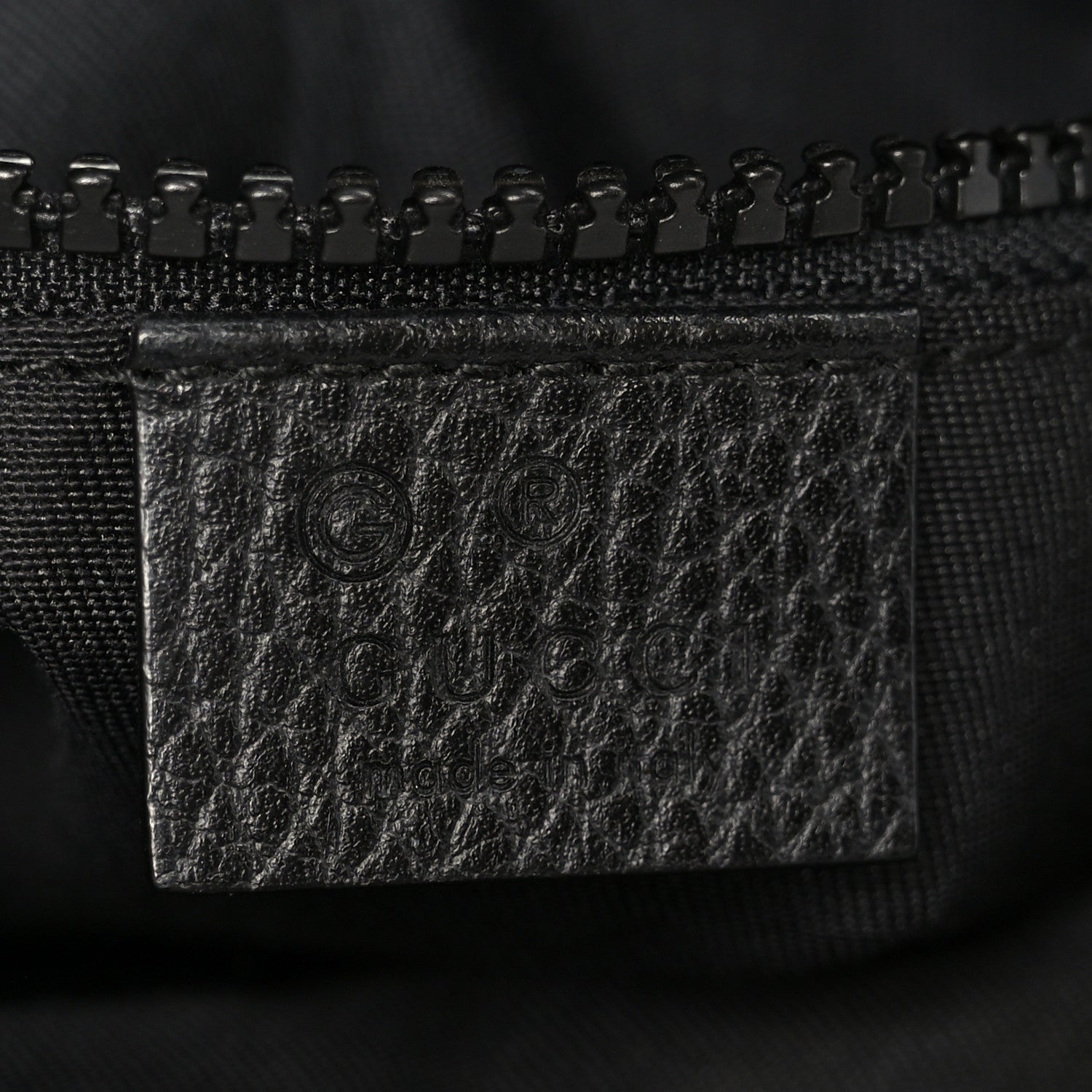 Nylon Monogram Mini Flat Messenger Bag Black