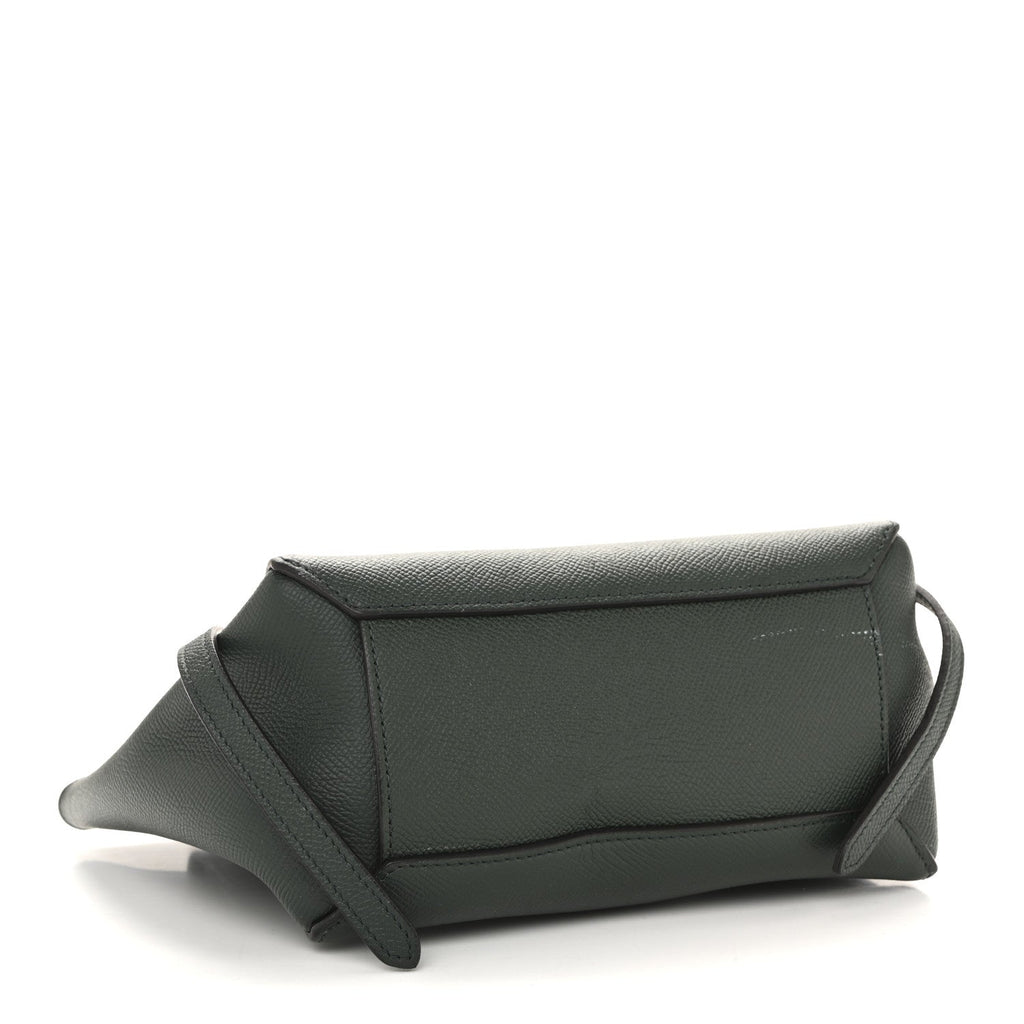 Grained Calfskin Nano Belt Bag Amazone